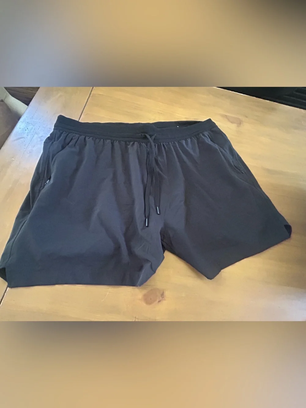 NWT AE Mens Black 24/7 Tech Shorts